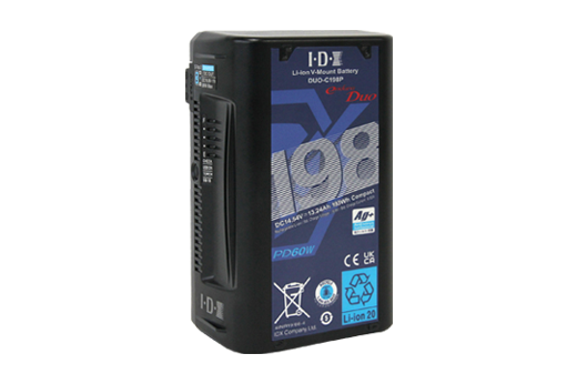 IDX DUO-C198P V-mount Battery 193Wh