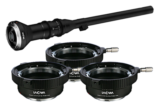 Laowa 0.7× Focal Reducer for Probe Lens EF–M43/R/L