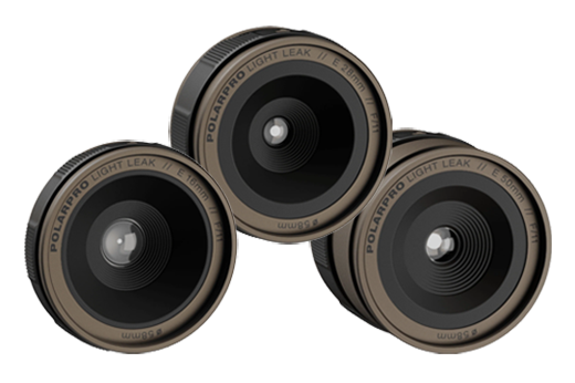 PolarPro LightLeak Lens 16/28/50mm f/11 set (E-Mount)