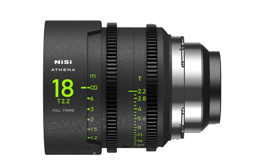 Nisi ATHENA PRIME LENS 18mm T2.2 FF PL